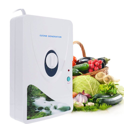 Ozone Generator 600mg/h 220V Ozonator ionizer machine 110V O3 sterilization Vegetable Meat Fresh  Water Air Purifier for home ► Photo 1/6