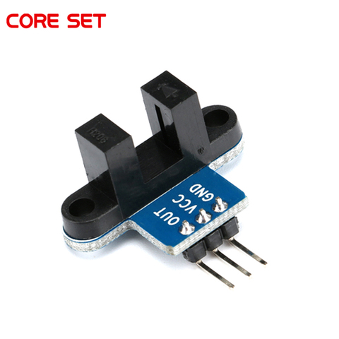 2Pcs/lot IR Infrared Slotted Optical Speed Measuring Sensor Detection Optocoupler Module For Motor Test ► Photo 1/3