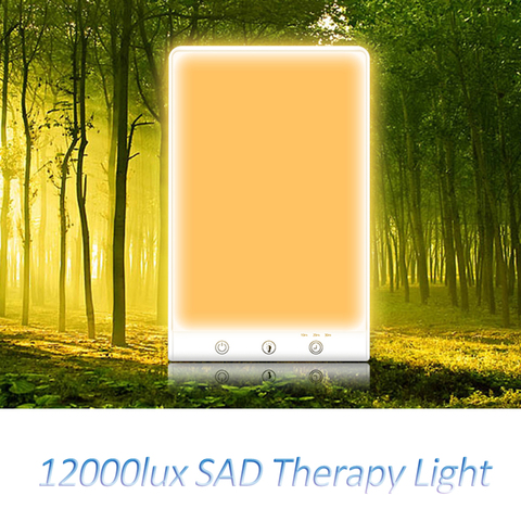 12000 Lux LED SAD Therapy Lamp 3200K 5500K Timming 3 Modes 5V Simulating Natural Daylight Cure Seasonal Affective Disorder ► Photo 1/6