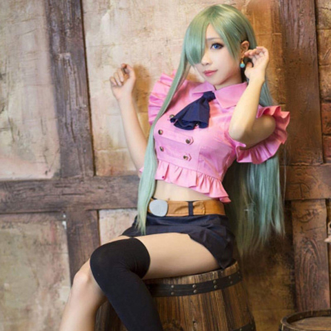 Anime The Seven Deadly Sins Elizabeth Liones Cosplay Costume Halloween ► Photo 1/5