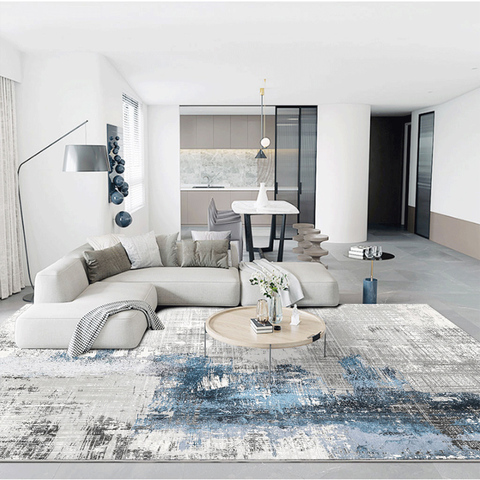 Modern Concise Style Living Room Carpet Nordic Abstract Rug for Bedroom Sofa Coffee Table Floor Mat Study Cloak Room Rugs Carpet ► Photo 1/6