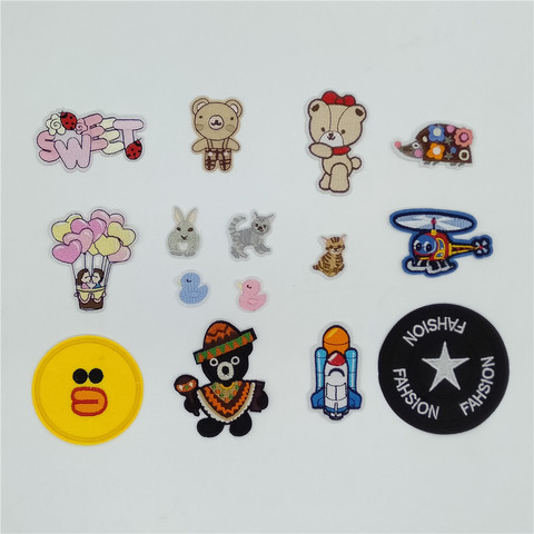 High quality iron patch Badge ironing Clothes Hot Stickers DIY Embroidery Children's Clothing Stripe Patch Sewing Accessories ► Photo 1/6
