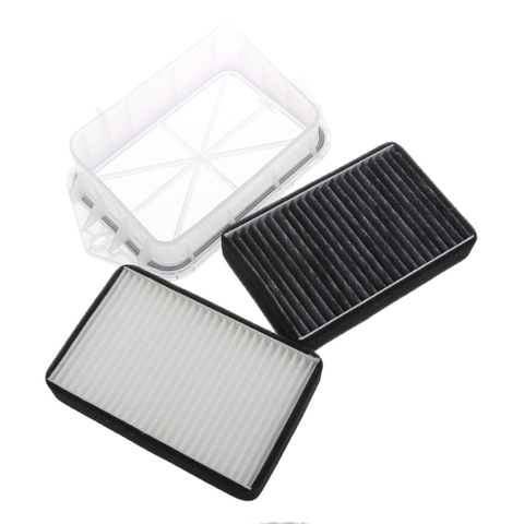 Hot   2 Pcs 2 Hole Auto Car Cabin Filter For Vw Sagitar Passat Magotan Tiguan Touran Audi ► Photo 1/5