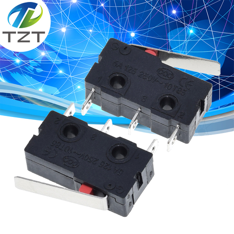10PCS micro switch 3PIN 5A 250V Stalk switch KW11-3Z microswitch long Stalk switch in stock good quality ► Photo 1/6