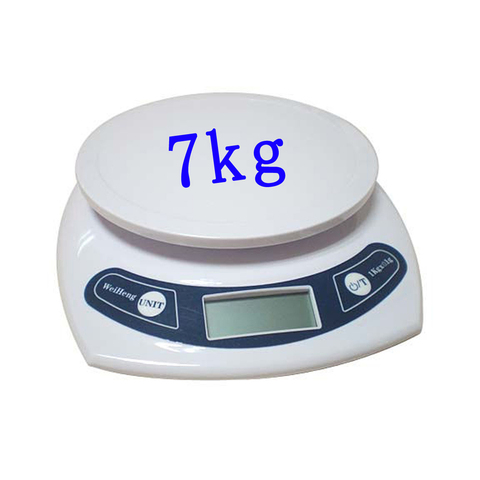7kgs/1g Digital Kitchen Scale,LED Electronic Food Diet Measuring Weight,Battery Operated Mini Cooking Balance ► Photo 1/6