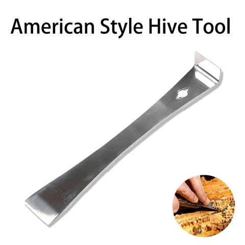 Beekeeping Bee Hive Tools Beehive American Style Bee Hive Tools Scraper Frame Cleaning Tool For Beekeeper Supplies Equipment ► Photo 1/6