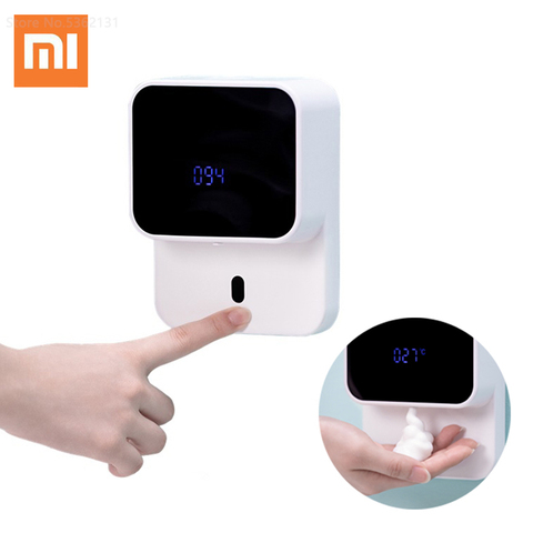 New Xiaomi Xiaozhi LED Display Automatic Induction Foaming Hand Washer Sensor Foam Household Infrared Sensor For Homes Mall WC ► Photo 1/6