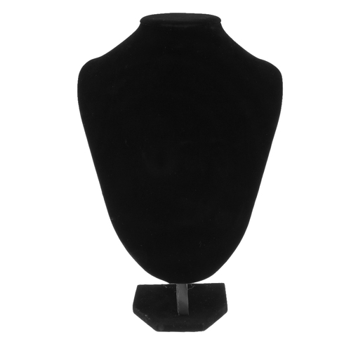 Velvet Jewelry Organizer Stand Black Plastic Earring Holder Mannequin Stand Holder Rack - 4 Sizes ► Photo 1/5