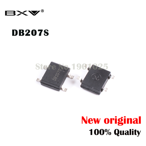 10PCS DB207S SOP-4 DB207 SOP SMD 2a/1000v new and original IC ► Photo 1/1