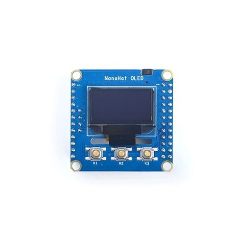 NanoHat OLED Python programming driver open source support NanoPi NEO NEO2 Air etc. with 3.5mm audio interface socket ► Photo 1/1