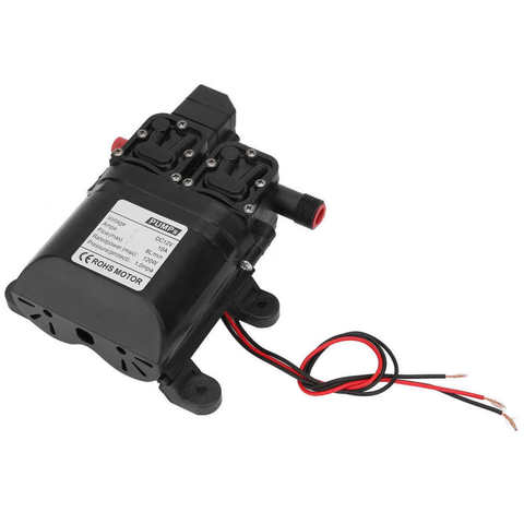 Diaphragm water pump durable DC 12V 120W Self-priming high-pressure diaphragm water pump with automatic pressure switch for ► Photo 1/6