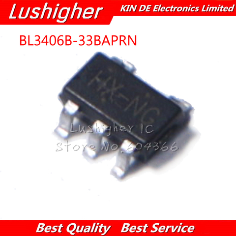 10pcs BL3406B-33BAPRN BL3406B-3.3V SOT23-5 ► Photo 1/4