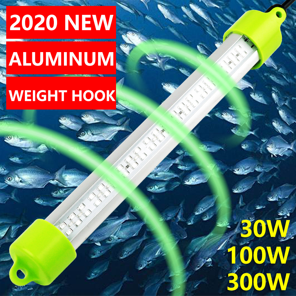 12V 30W 150SMD LED Green Underwater Submersible Night Fishing Light  Collecting Fish Finder Lamp Attracts Prawns Squid Krill Lamp - AliExpress