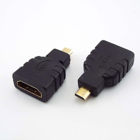 1/2/5Pcs Micro HDMI Male to HDMI Female Adapter Type D to A HDMI Connector Converter Adapter for Xbox 360 for PS3 HDTV L19 ► Photo 1/6