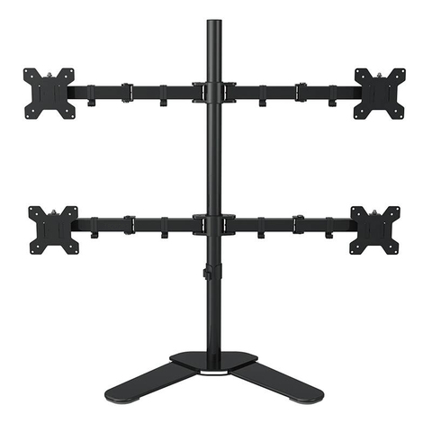 Desktop Stand Full Motion 360 Degree 4 Screens Monitor Holder 10