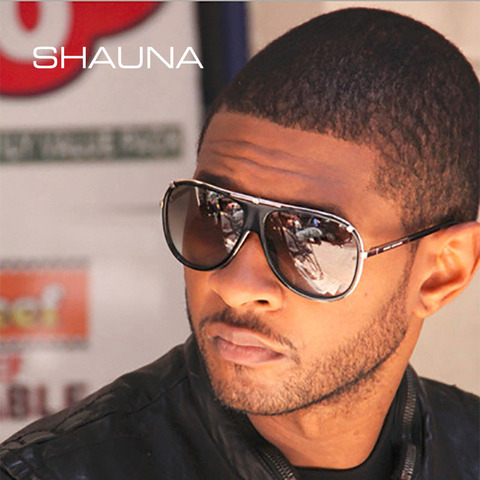 SHAUNA Retro Men Square Sunglasses Brand Designer Fashion Women Gradient Lens Glasses UV400 ► Photo 1/6