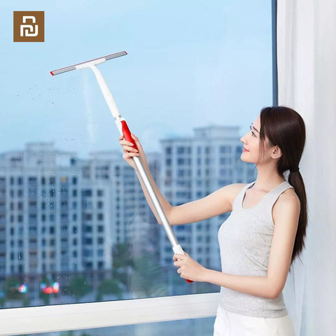 Original YIJIE Retractable Window Squeegee Portable Car Glass Cleaner 300mm Scrapers Bathroom Cleaning Kit ► Photo 1/6