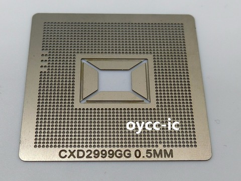 Direct heating  80*80  90*90  CXD2999GG  CXD2999GB  CXD2999BGG  CXD2999AGG  CXD2999  BGA  Stencil Template ► Photo 1/4