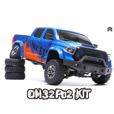 Orlandoo Hunter New RC Model Car P02 KIT 1:32 Mini Remote Control Climbing Car Tundra SUV Pickup Truck DIY Parts Not Painted ► Photo 1/6