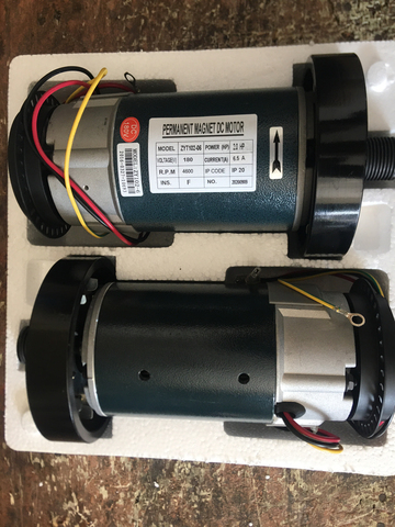 Treadmill dc motor ZYT102-06 2.0hp 180v 4600rpm 6.5A ► Photo 1/2