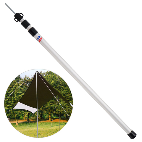 Thicken Aluminum Alloy Tent Pole Adjustable Tent Support Rods Beach Shelter Tarp Awning Pole Replacement Poles Accessories ► Photo 1/6