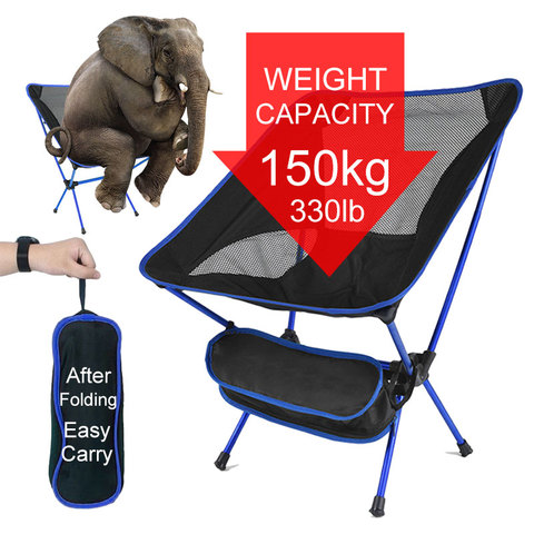 Outdoor Camping Backpack Chairs, Outdoor Chair With High Weight Capacity