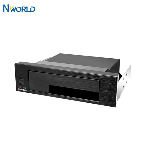 2.5 3.5 inch SATA HDD SSD Fit PC Single Bay Mobile Rack HDD Enclosure with LED Indicator Light Support Hot-swap ► Photo 1/3