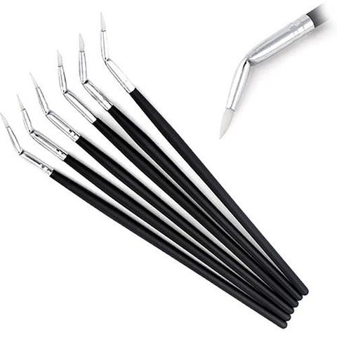 Professional Cosmetic Soft Angled Tip Elbowed Eye Liner Eyeliner Brush Makeup Beauty Tool Kit Hot ► Photo 1/6