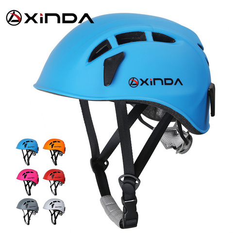 Xinda Rock Climbing Downhill Helmet Outdoor Speleology Mountain Rescue Equipment To Expand Safety Helmet Caving Work Helmet ► Photo 1/6