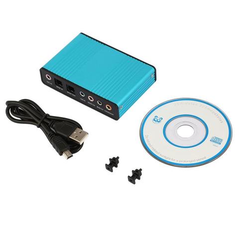 Professional External USB Sound Card Channel 5.1 7.1 Optical Audio Card Adapter for PC Computer Laptop Promotion ► Photo 1/6