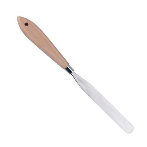 Painting Knife Spatula Palette Knife Painting Mixing Scraper Wooden Handle ► Photo 1/6