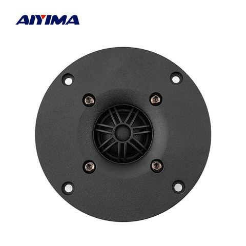 AIYIMA 4 Inch Tweeter Audio Speaker Driver 35W Silk Film HIFI Fever Treble Sound Speaker Aluminum Panel Loudspeaker Home Theater ► Photo 1/6