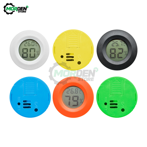 Household Mini LCD Digital Thermometer Hygrometer Fridge Freezer Temperature Humidity Meter Detector Indoor Thermometer For Car ► Photo 1/6