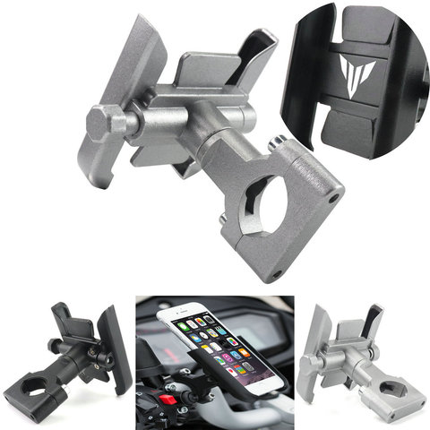 Motorcycle Mobile Phone Holder For YAMAHA MT 03 MT 07 MT 09 MT03 FZ6 XJ6 XJR400 XJR1200  xStand Rotatable ► Photo 1/6