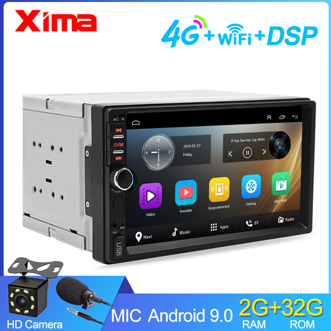 RAM 2G Car Radio 2Din Universal Android9.0 Autoradio Multimedia For Nissan Hyundai Kia hundai Chevrolet Ford Suzuki mitsubishi ► Photo 1/6