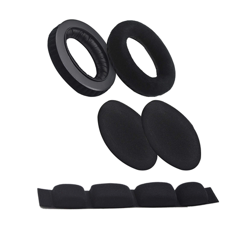 Soft Earpads Foam Pads Cushion with Headband Set For Sennheiser HD545 HD565 HD580 HD600 HD650 Headphones Foam Ear Cup ► Photo 1/6
