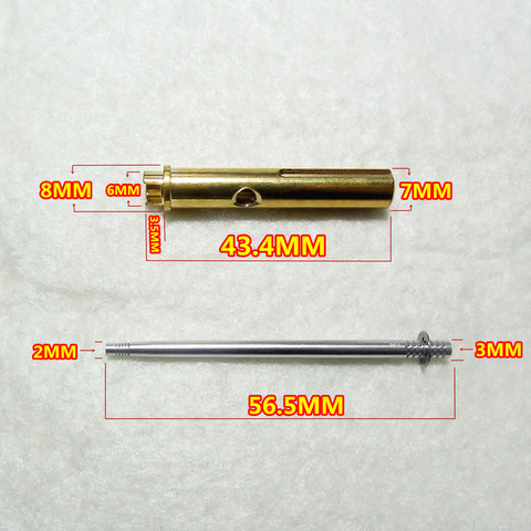 (1set $ 11.49)1991~97 year YM TDM850 Mk II Mikuni carburetor needle (JN) and Needle jet (NJ) （needles and atomizing tubes） ► Photo 1/1