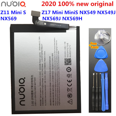 New Original 3000mAh Li3929T44P6h796137 For ZTE Nubia Z11 Mini S Nubia Z17 Mini MiniS NX549 NX549J NX569 NX569J NX569H Battery ► Photo 1/4