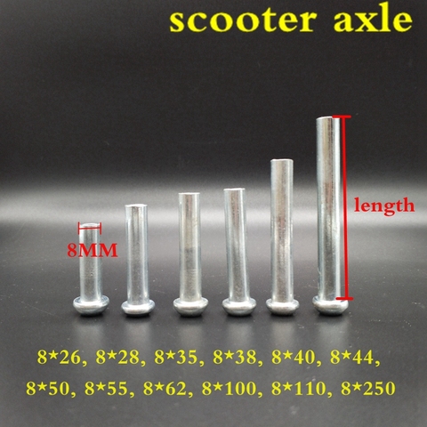 roller skate parts skate screw scooter axle male and female screws 8 mm 6 mm 10 pcs / lot ► Photo 1/6