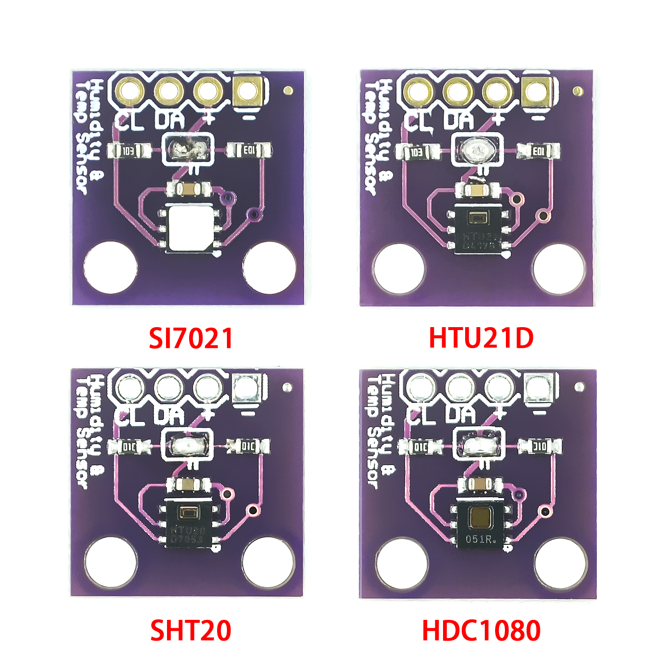 I2C Low Power GY-213V-HDC1080 High Accuracy Digital Humidity Temperature Sensor 