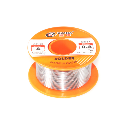 50G Rosin Solder Wire Tin CF-10 63/37 0.5/0.6/0.8/1.0/1.2/1.5mm DiameterWelding Solder Core ► Photo 1/6