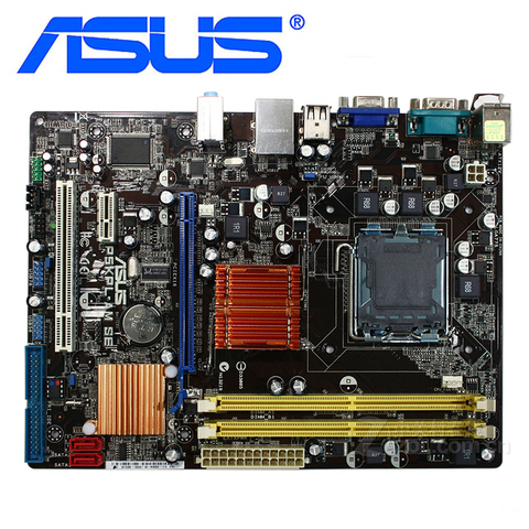 ASUS P5KPL-AM SE Motherboards LGA 775 DDR2 4GB For Intel G31 P5KPL-AM SE Desktop Mainboard Systemboard SATA II PCI-E X16 Used ► Photo 1/6