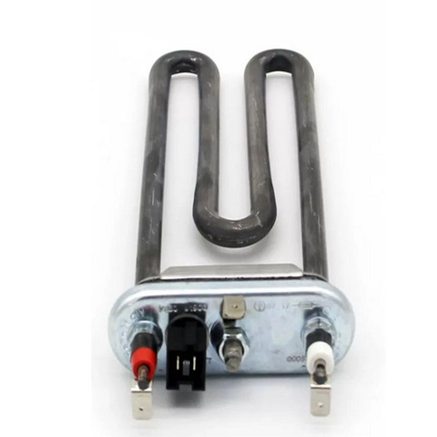 Heating element 1900W for SAMSUNG washing machine with temperature sensor (L=185, R12, F28) DC47-00006M, DC47-00006B, DC47-00006C, DC47-00006J, DC47-00006A, DC47-00006E, 3406111_CER, 1.40.027.00, 1103002 DC47-00033D ► Photo 1/2