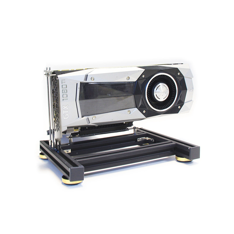 Graphics bracket DIY external video card base notebook desktop graphics card external holder Aluminum alloy ► Photo 1/5