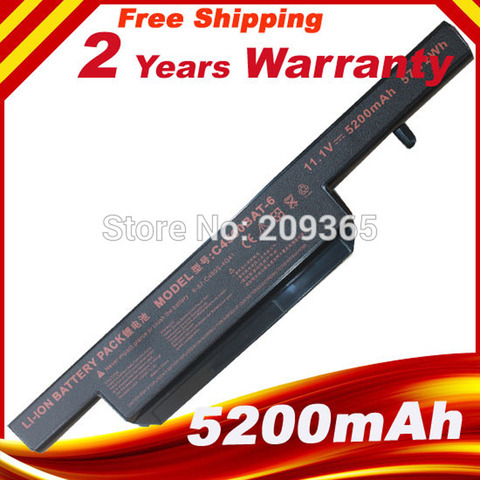 6 Cells Laptop Battery For CLEVO C4500 Series, Replace: C4500BAT-6 C4500BAT6 battery Free shipping ► Photo 1/1