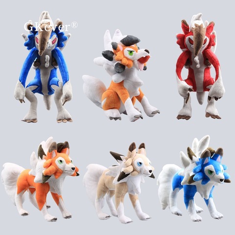 25-32 CM Midnight Lycanroc Plush Dolls Wolwerock Soft Stuffed Toys Children Gift ► Photo 1/6