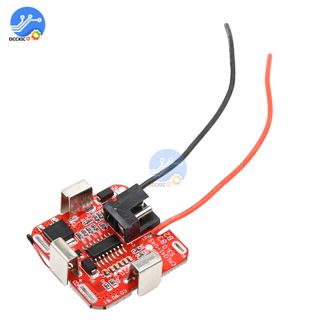 BMS 4S 16.8V 30A single MOS 18650 Lithium Battery Charging Protection Board Module Li-polymer Battery overcharge protection ► Photo 1/6