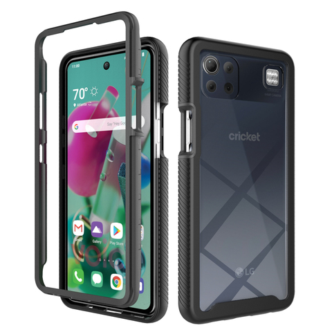 Hybrid Rugged Armor PC + TPU Shockproof Case for LG Velvet K92 5G Stylo 6 V60 V50 G8X ThinQ Soft Silicone Frame Clear Back Cover ► Photo 1/6