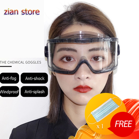 1 Piece UV Protection Riding Windproof Electric Welding Polishing Glasses Anti-splash and Anti-shock Large Field Goggles ► Photo 1/6