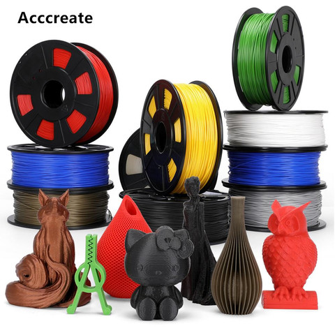 Acccreate 1kg 1.75mm PLA/TPU/PETG Filament 3D Printing Consumable For Creality Ender 3 Pro CR-6 SE Anycubic Mega X FDM Printer ► Photo 1/6